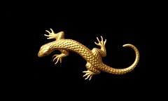 Силиконовый молд Ящерица