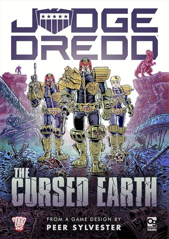 Настольная игра Judge Dredd: The Cursed Earth (на английском языке)