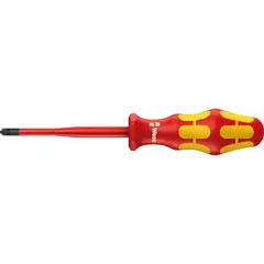 Изолированная отвёртка PlusMinus 165 iS PZ/S # 1х80 мм WERA 05006465001