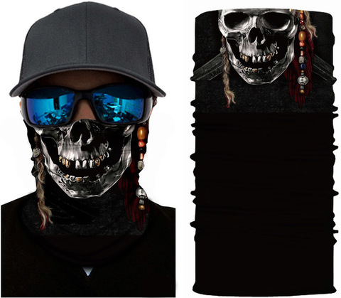 Картинка бандана-труба Skully Wear Tube skull S17 - 2