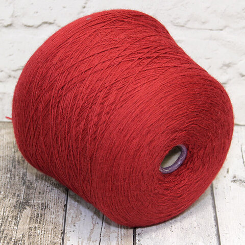 Меринос кардный SESIA SHERWOOL 3/15 темно-красный