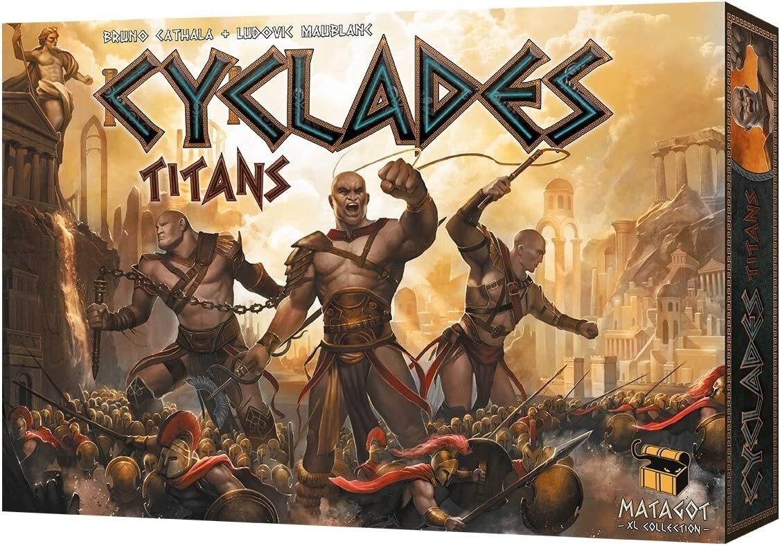 Киклады. Титаны / Cyclades. Titans (на английском языке) - купить по  выгодной цене | Единорог - Настольные игры