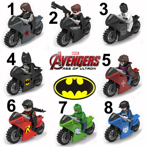 Minifigures SH 022 Superheroes Motorcycle