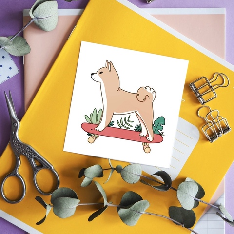 NKS CARD SHIBA
