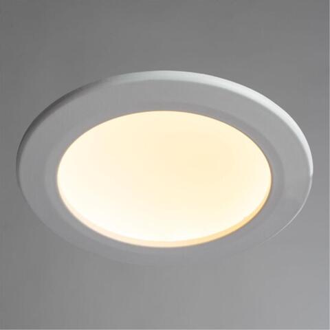 Встраиваемый светодиодный светильник Arte Lamp RIFLESSIONE A7012PL-1WH
