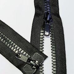 Молнии трактор усиленный Т8, L 100 см, 2 бегунка, чёрный