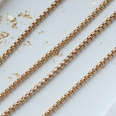 Цепочка 2,5 мм, позолота, 22 см, А111-1 ( 22 см)