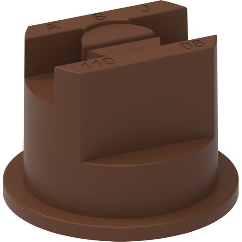 Форсунка веерная эмульсия 050 коричневая (пластик)