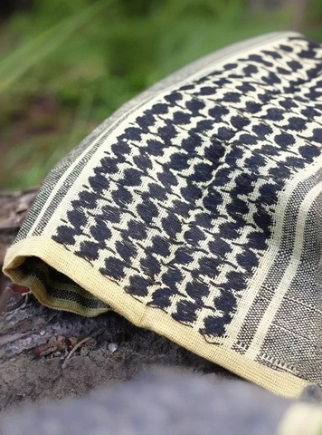 Картинка арафатка Skully Wear MZ-552 a6 (слоновая кость) - 6