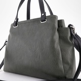 Сумка Саломея 457 македония оливковый + черный