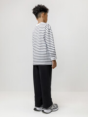 брюки  для мальчика  КР 400855/черный 4007 к586