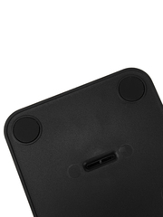 Пластиковая подставка с металлическим основанием и резиновым оголовьем