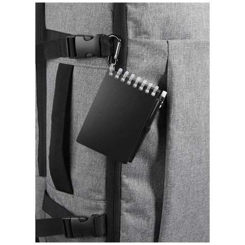 Lig Mini набор из блокнота в мягкой обложке из переработанного пластика и шариковой ручки (синие чернила)