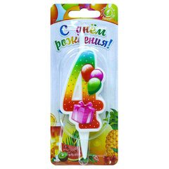 Свеча-цифра тортовая 