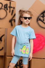 003_БК25 Футболка кор.рукав д/д, голубой