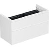 Allen Brau 1.210027.WM 1.210027.WM INFINITY Тумба 100, 2 ящ., белый матовый (346298)