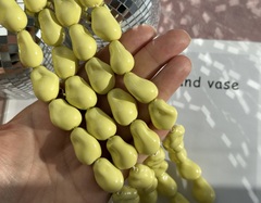 Бусины для украшений "Жемчуг барочный" 15х22мм, "Майорка. Имитация" (фисташковый)