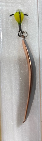 Блесна зимняя штурм с чертиком Трофим цв: Медь (бл.1шт)