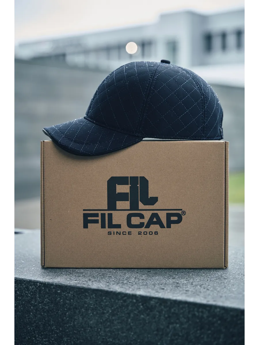 Кепка утепленная с ушками плащевка стеганая