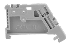 Ограничитель на DIN-рейку пластик