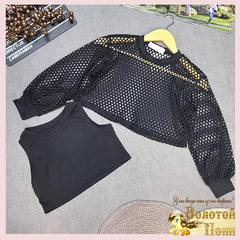 Двойка (свитшот+майка) д (9-13) 260415-WD175