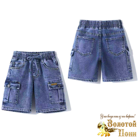 Шорты джинсовые м (2-7) 260419-QF521