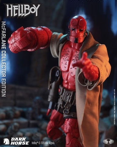 Фигурка Хэллбой из комикса McFarlane Collector Edition #60