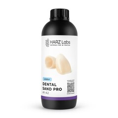 Фотополимерная смола HARZ Labs Dental Sand (A1-A2) PRO, бежевая, 1 кг