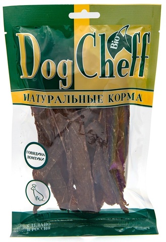 Dog Cheff лакомство для собак (говядина ломтики) 50г