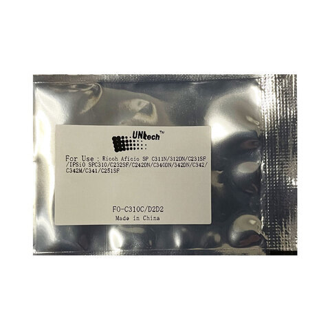 Чип SPC310HE/406480/407637 для Ricoh SP C342/ C311 (6K) cyan UNItech(Zhono)