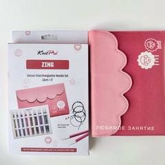 Набор съемных спиц KnitPro Zing Deluxe Set арт 47424