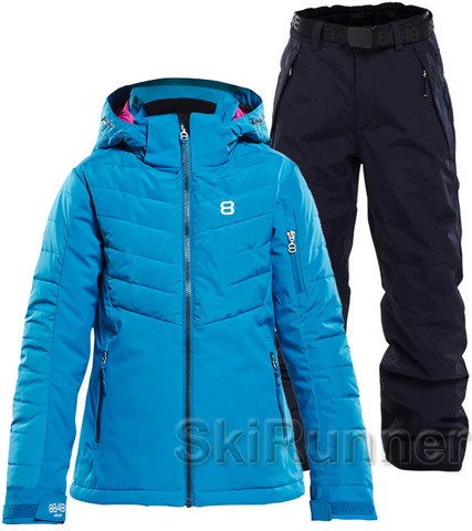 Горнолыжный костюм 8848 Altitude Tella Inca Fjord Blue-Navy детский