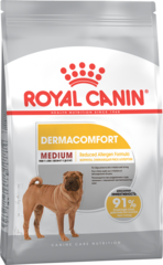 Royal Canin Medium Dermacomfort сухой корм для собак средних пород с раздраженной и зудящей кожей - 10 кг