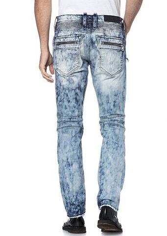 Rock Revival | Джинсы мужские GAYLE S202 SKINNY MOTO RP2071S202 сзади