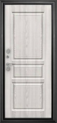 Термодверь входная Берлога Сибирь 3К Термо Гаральд, 2 замка, 1,7 мм металл, (серебро антик+ясень ривьера айс) #3