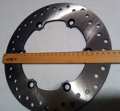 Задний тормозной диск на Honda XL 1000 Varadero 2003 - 2011 г.в. / новый дизайн