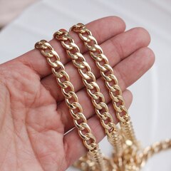 Цепочка 11*8 мм, позолота, 50 см, А209