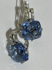 Кредо (серьги из серебра)