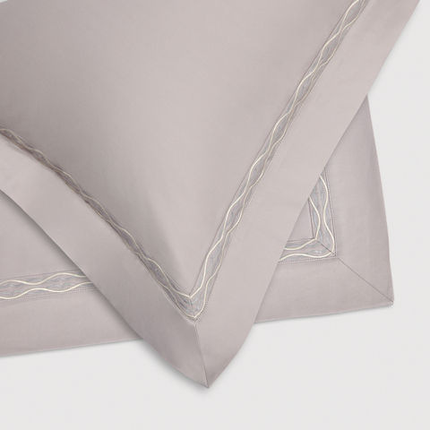 Постельное белье 2 спальное евро Сlaire&Caroll Le Fleur серый