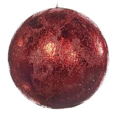 Шар 11см Goodwiil Metalic Ball Red