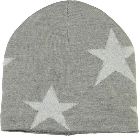 MOLO Colder шапка из шерсти с флисовой подкладкой со звездами