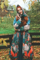 Fox and Swan. Kolomenskoye.