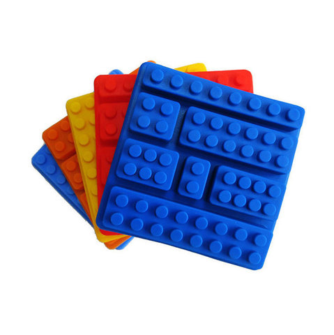 Форма силиконовая Лего для льда