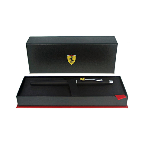 Ручка-роллер Cross Classic Century, Ferrari Matte Black Lacquer/Chrome (FR0085-116)