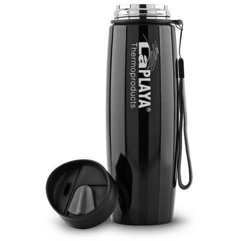 Кружка-термос LaPlaya (ЛаПлая) Thermo Mug SS Strap 0.5 L Black