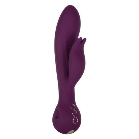 Фиолетовый вибратор-кролик Desire - 22,25 см. - California Exotic Novelties Obsession SE-4385-15-3