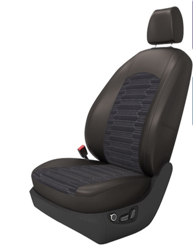 Авточехлы правый руль на 3 ряда (на заказ)