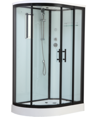 Душевая кабина Timo Standart Black 120*85*220  (T-6602BR) фото