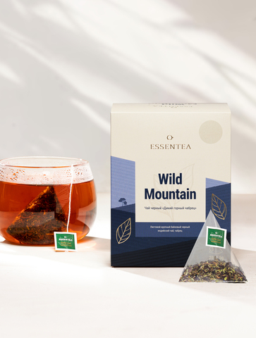 Чай черный "Дикий горный чабрец" в пирамидках 50 г. (2,5 г х 20 шт)