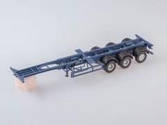 MAZ-6422 with semitrailer container carrier MAZ-938920 green-gray 1:43 AutoHistory